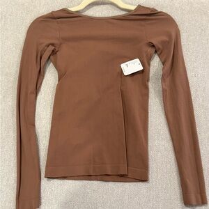 Bodycon Tan Longsleeve